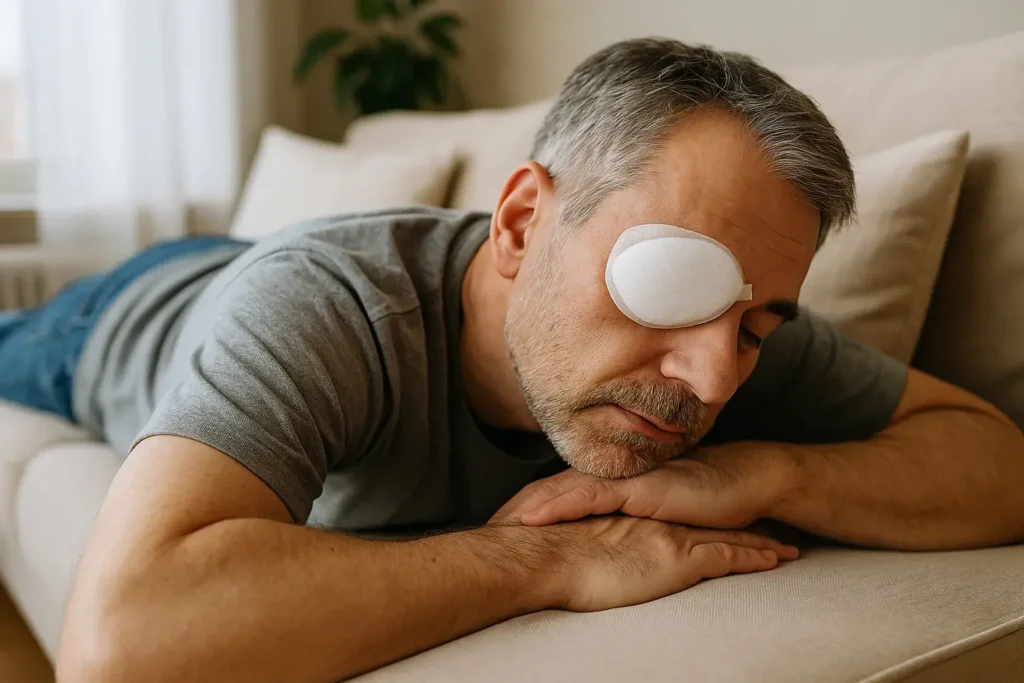 cómo es el postoperatorio de desprendimiento de retina