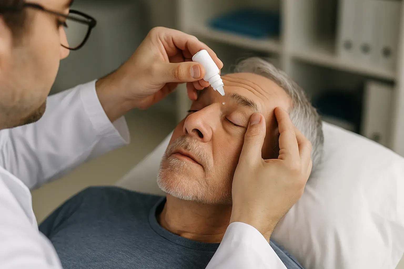 cómo es el postoperatorio de desprendimiento de retina