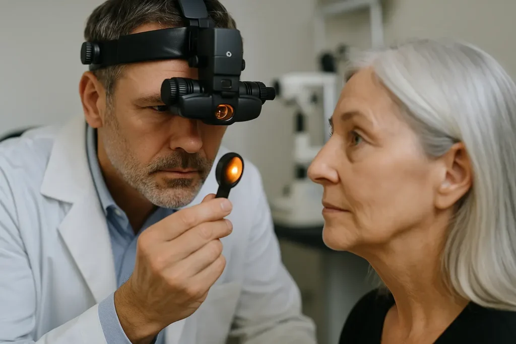 cómo es el postoperatorio de desprendimiento de retina