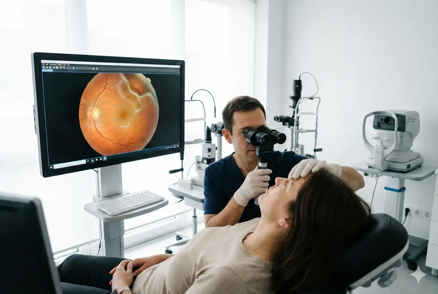 Cuando hay desprendimiento de retina se puede volver a ver