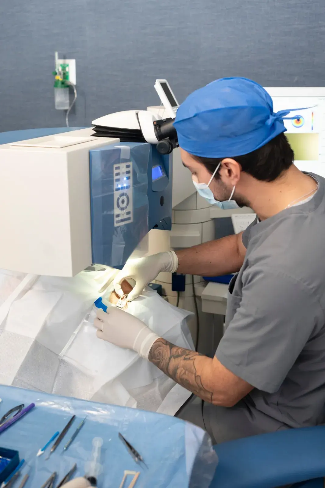 Proceso Lasik para ojos