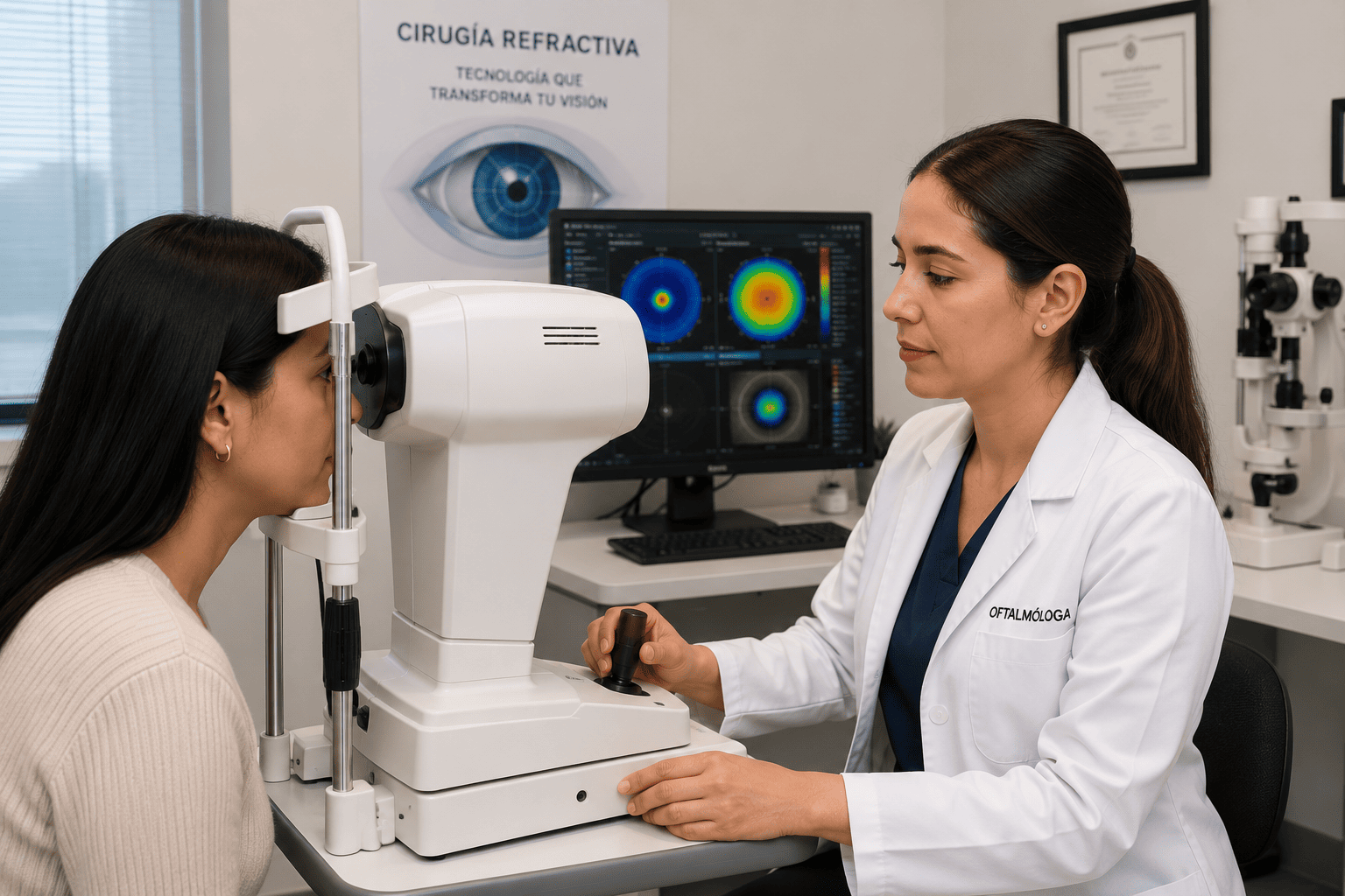 Cirugía refractiva en Quetzaltenango: evaluación preoperatoria en Centro Visión